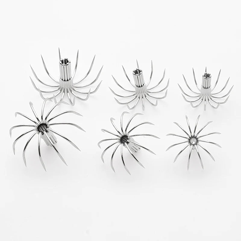 10 PCS Sea fishing, High Carbon Steel Squid Hook - ATSProducts