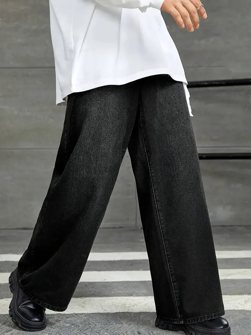 Men's Wide Leg Jeans - ATSProducts