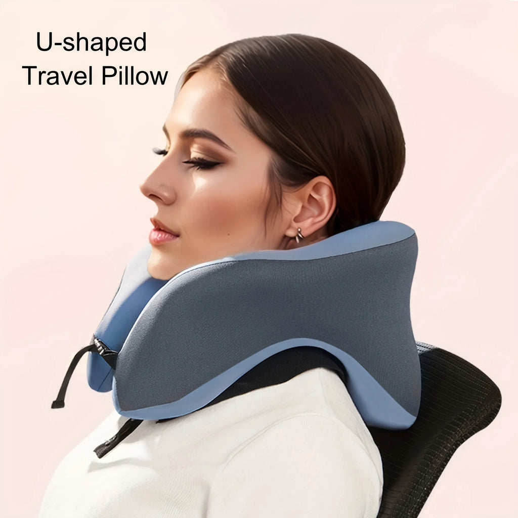 Travel U-Shaped Neck and Cervical Spine Pillow