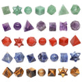 7 Chakra Platonic Sacred Stone Set - ATSProducts
