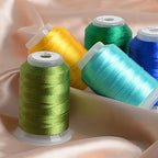 30g/Roll 350m Ice Silk Emboroidery Thread - ATSProducts