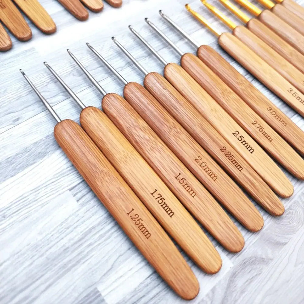 Genenic Bamboo Crochet Hooks - ATSProducts