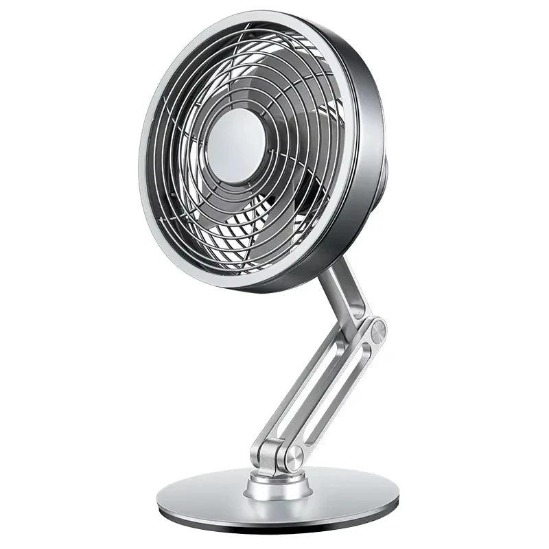 Metal USB Charging Mini Fan 360 Degree Rotating Folding - ATSProducts