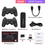Boyhom 256G 58,000 Games GD10 Plus Game Stick 4K HD Video Game Console - ATSProducts