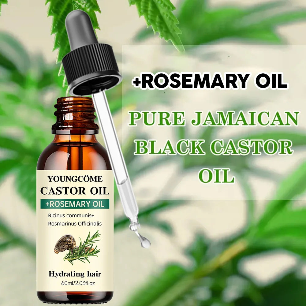 YoungCôme Castor And Rosemary Oil for Hair Growth