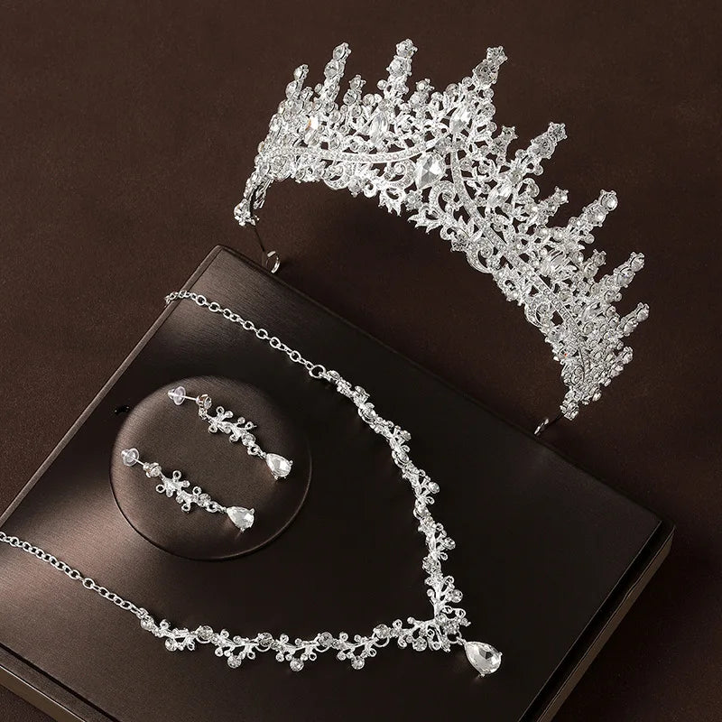Bridal Wedding Jewelry 4-piece Set - ATSProducts