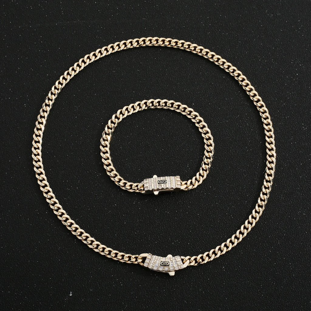 Rectangular Zircon Necklace - ATSProducts
