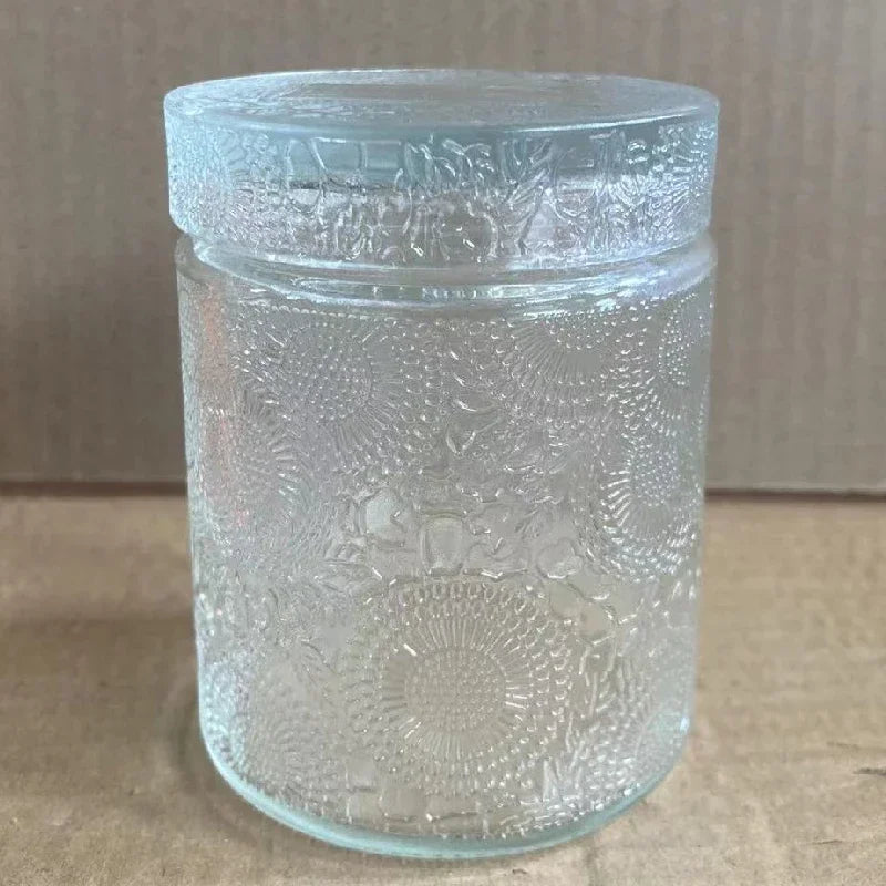 Glass Candle Jar with Lid - ATSProducts