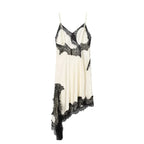 Mujer Lace Slip Mini Dress