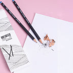 14 PCS/SET 4H-14B Wooden Lead Pencils Set - ATSProducts