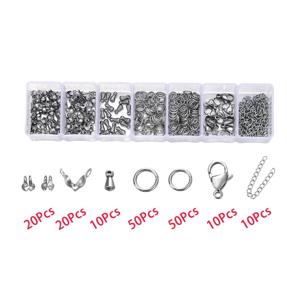St.Kunkka 210-400pcs/Box Jewelry Making Kits - ATSProducts