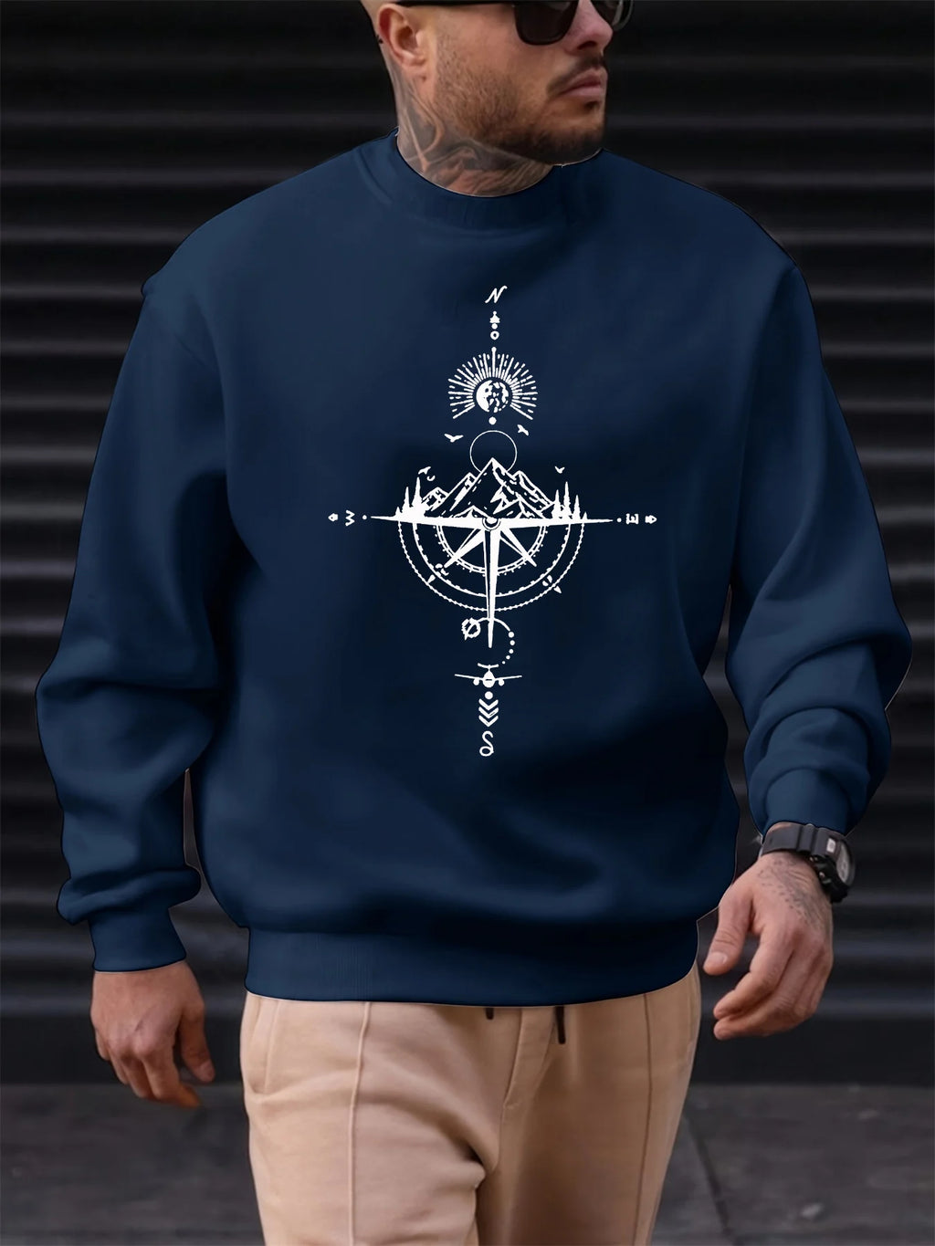 Guilan Round Neck Sweatshirt - ATSProducts