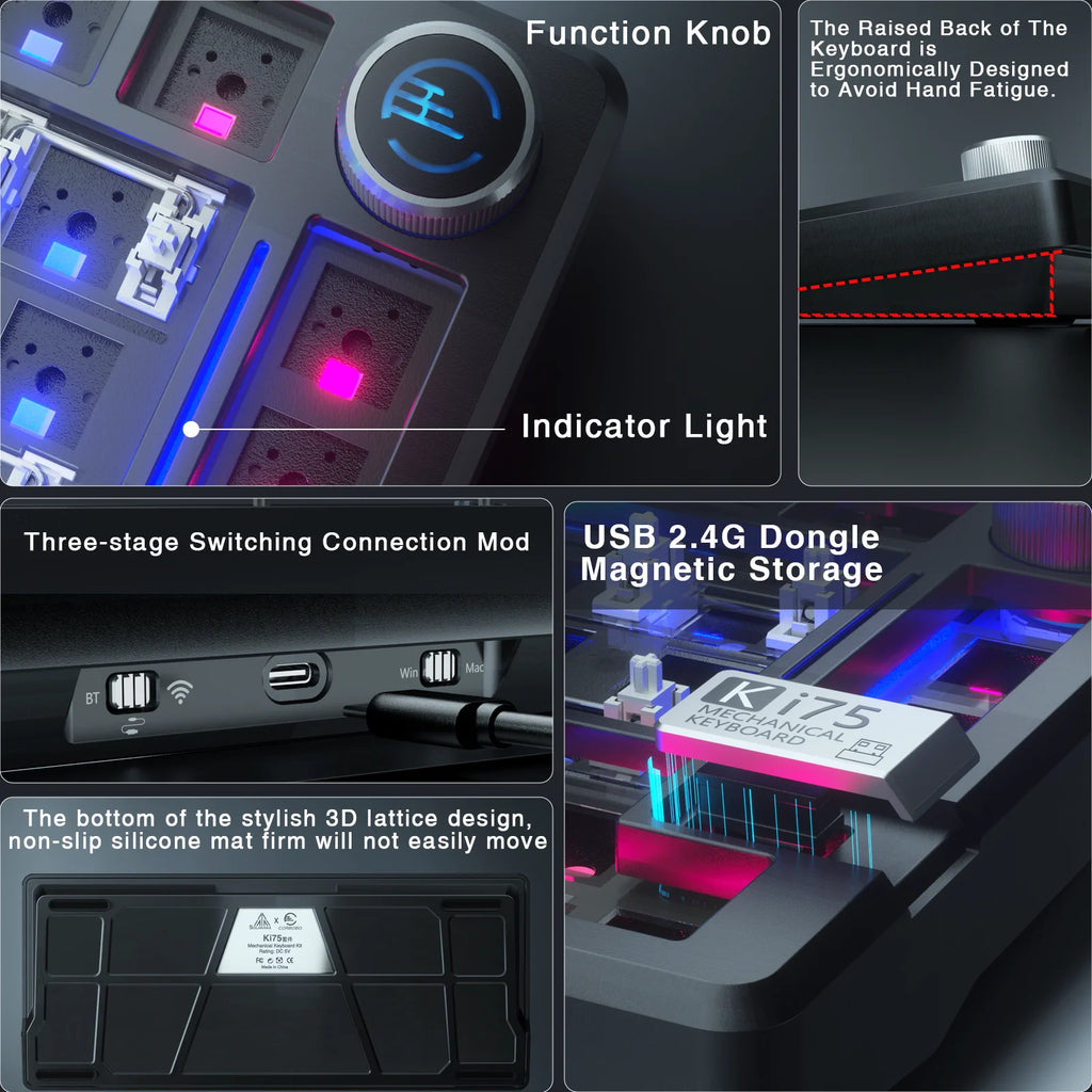 Ki75 Custom Mechanical Keyboard Kits