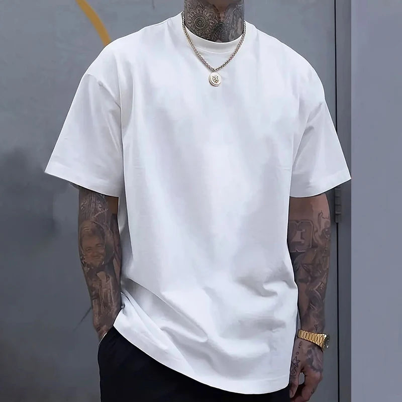 Men's T-shirts High Quality 100% Cotton Short Sleeve - ATSProducts