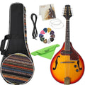 Irin 8 String Electric Mandolin With Carrying Backpack Cleaning Cloth - ATSProducts