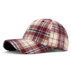 Plaid Baseball Cap - ATSProducts