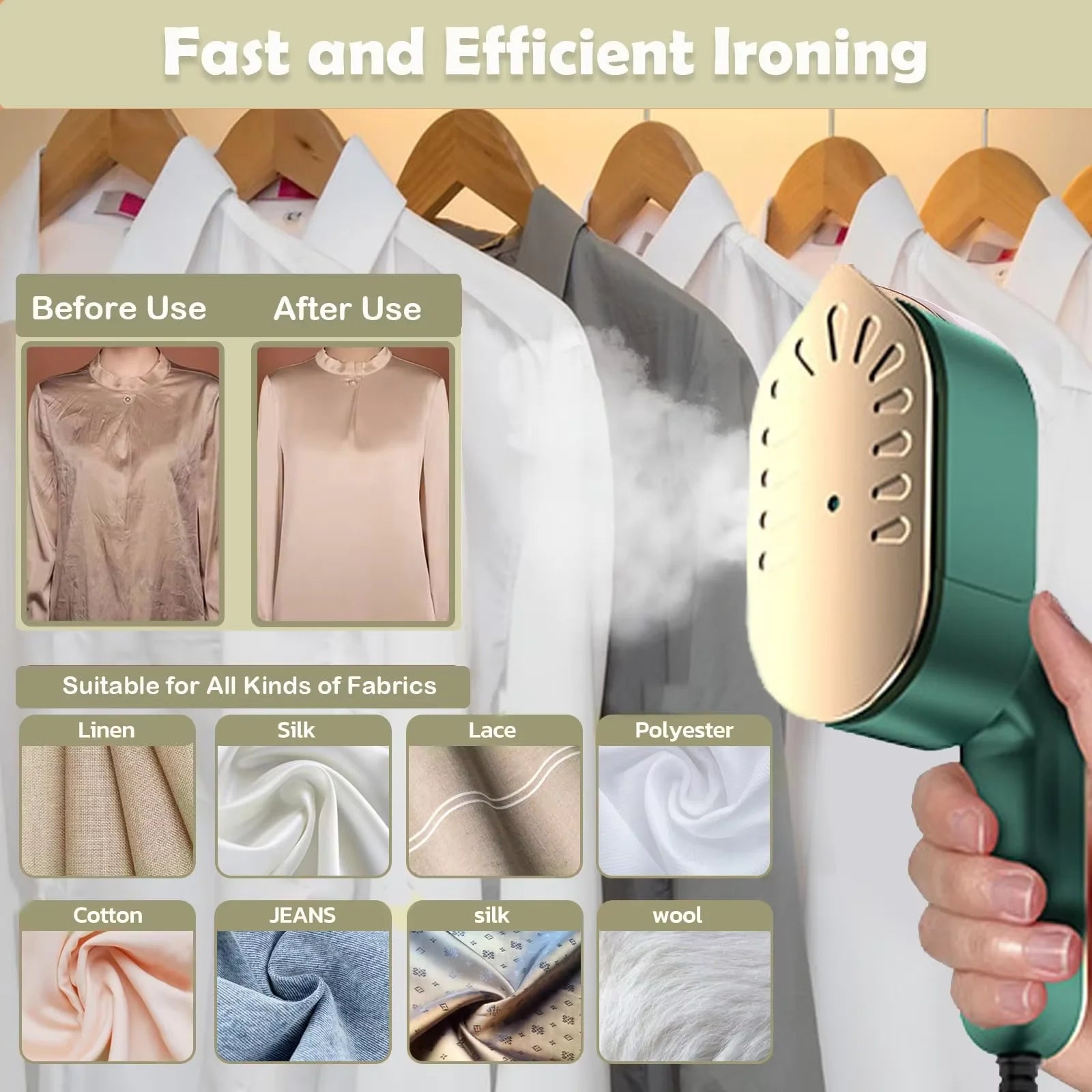 Portable Garment Steamer - ATSProducts