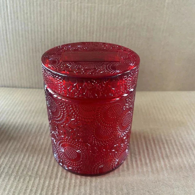 Glass Candle Jar with Lid - ATSProducts