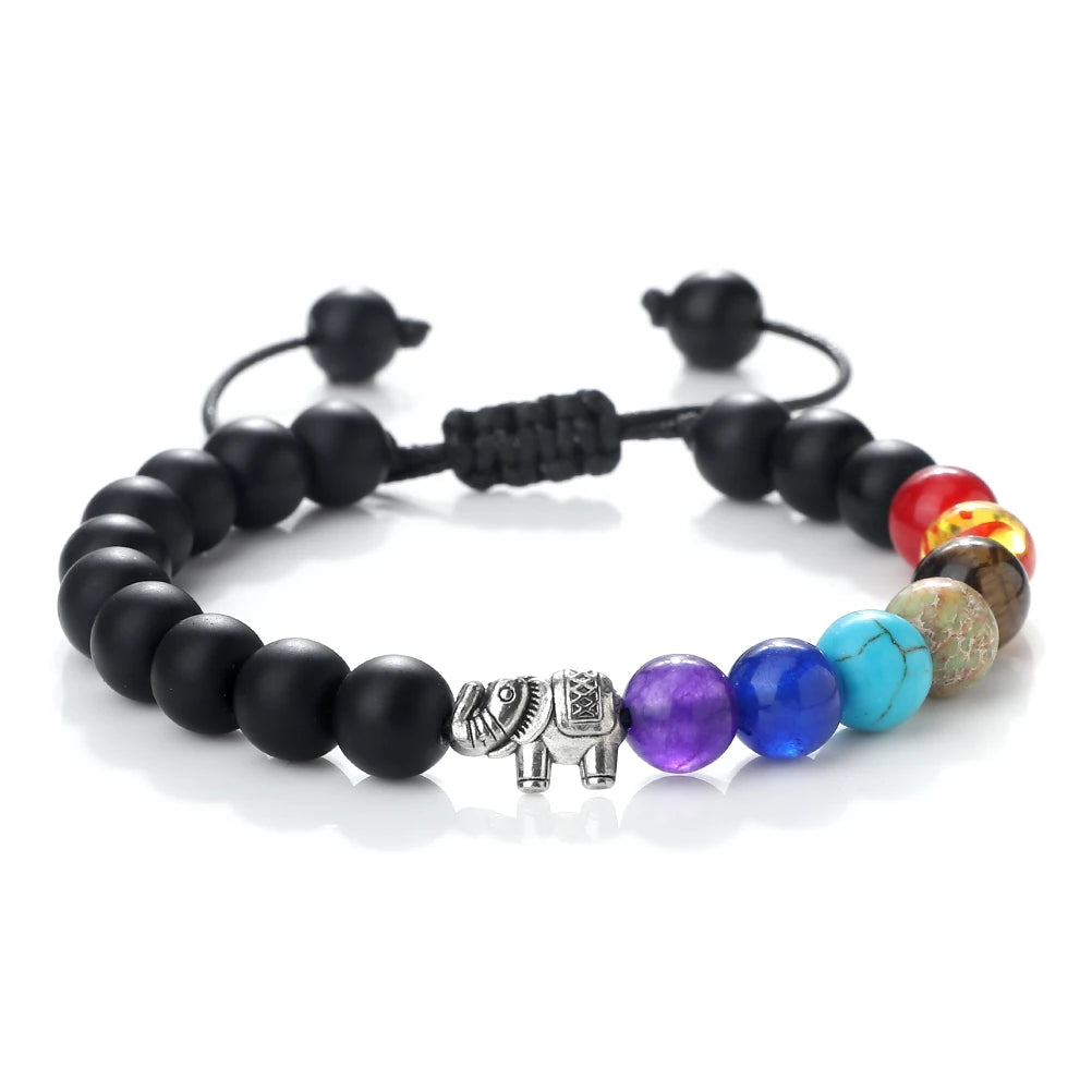 Handmade Natural Stone 7 Chakra Beaded Bracelets - ATSProducts
