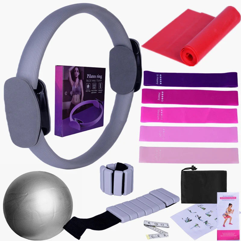 Pilates Ring Set 14 PCS Wrist & Ankle Weight Set - ATSProducts