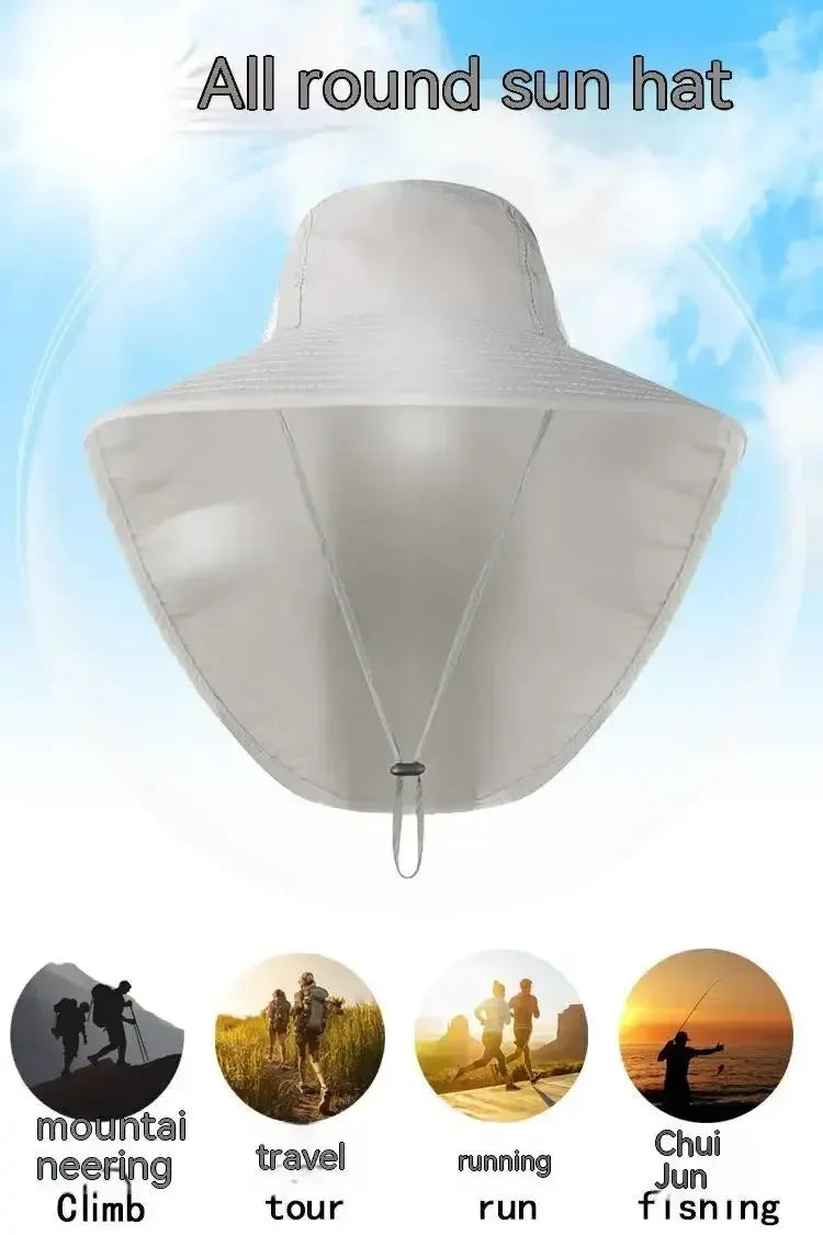 BRSCN Wide Brim Safari Cap - ATSProducts