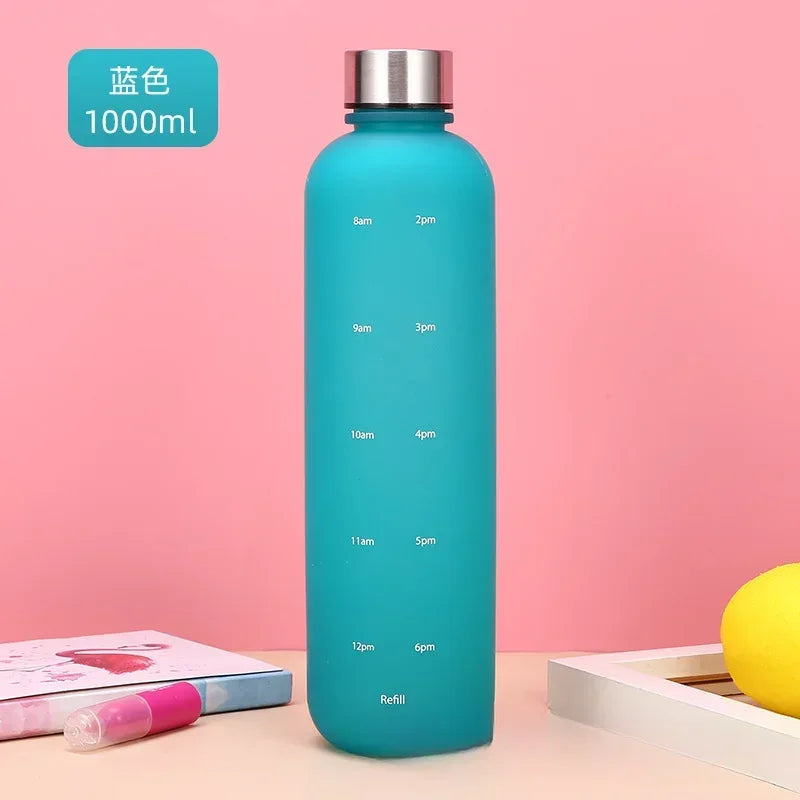 1L Water Bottle with Time Stamp
