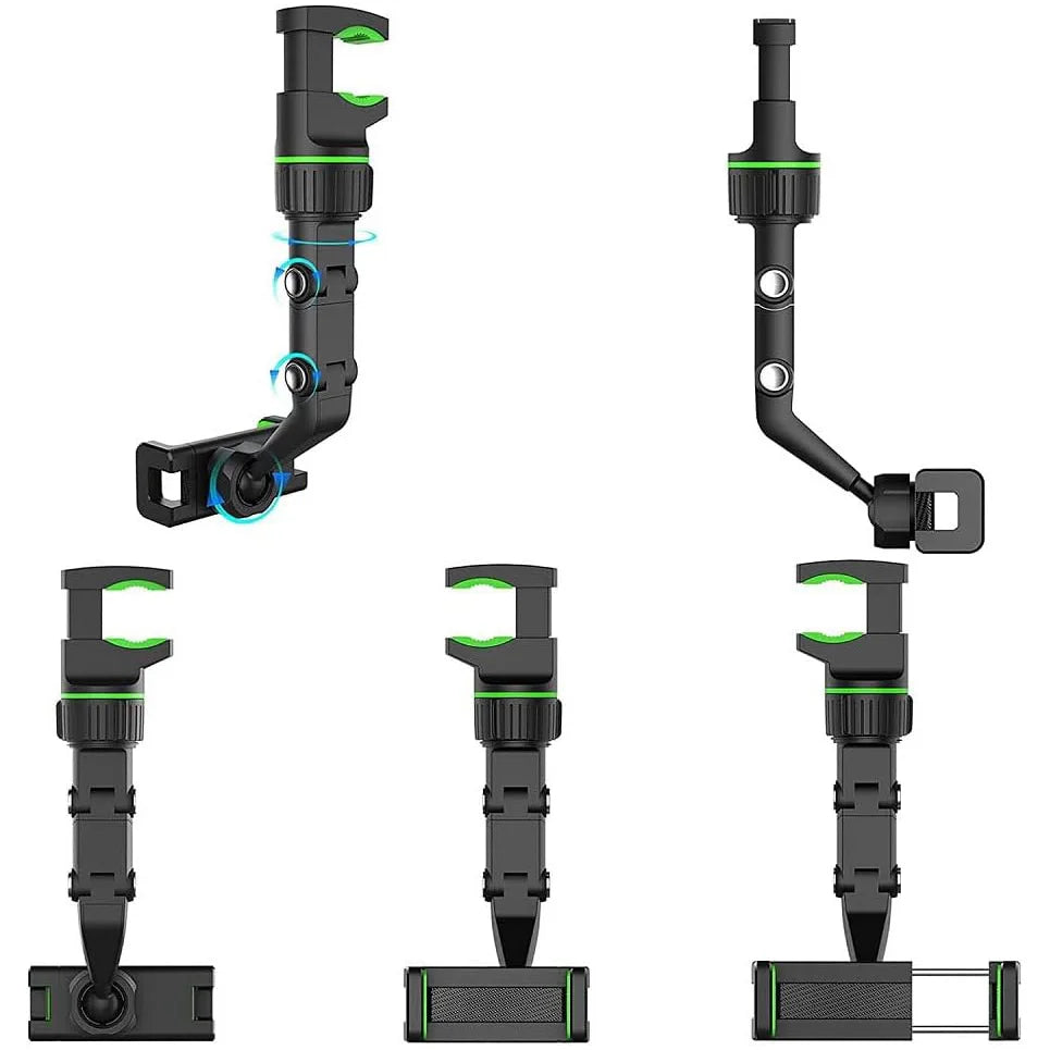 LRBH 360° Rearview Mirror Phone Holder 360°