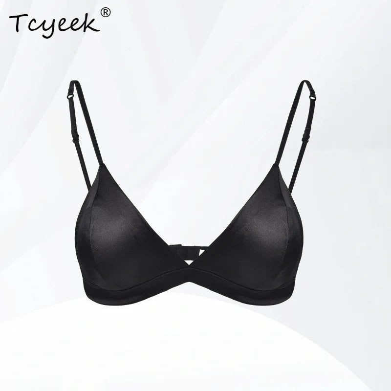 Tcyeek 93% Silk Bra - ATSProducts