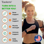 Taoters Vitamin D3 K2 Liquid Drops, Vitamin D, K, MCT Oil & Omega 3 - ATSProducts