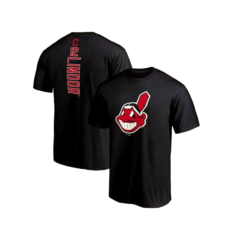 Cleveland Indians Cotton Short Sleeve T-Shirt - ATSProducts