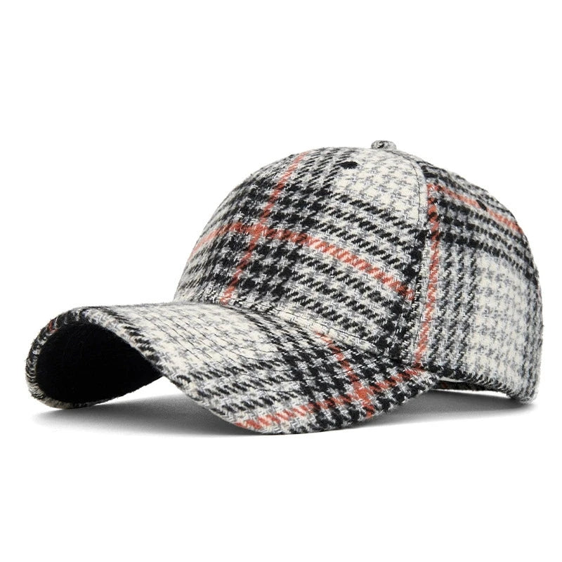 Plaid Baseball Cap - ATSProducts