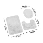 Toilet Seat Cover 3Pcs Set - ATSProducts