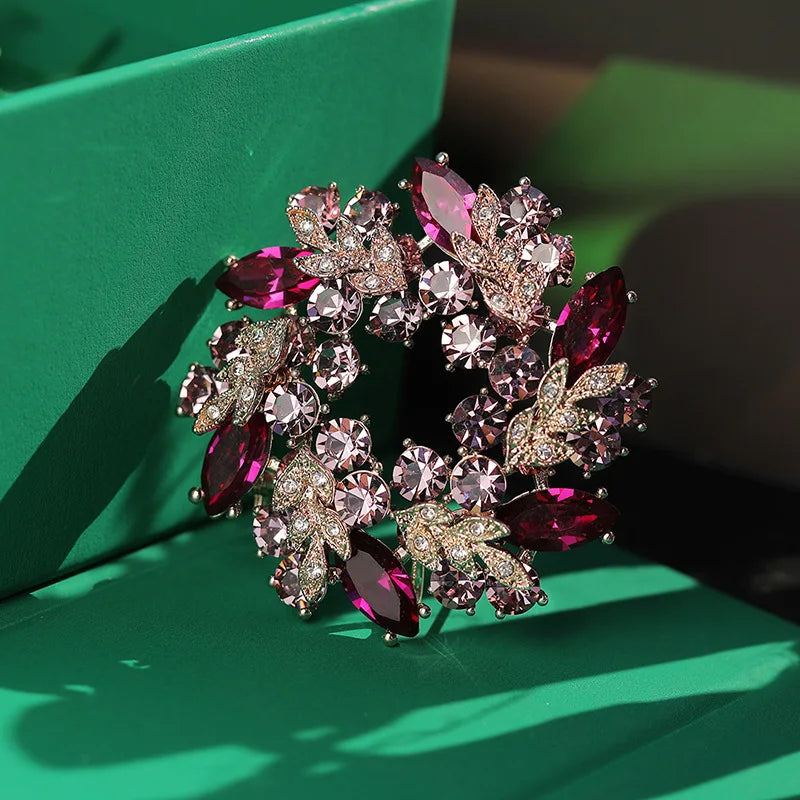 Shmik Rhinestone Brooches - ATSProducts