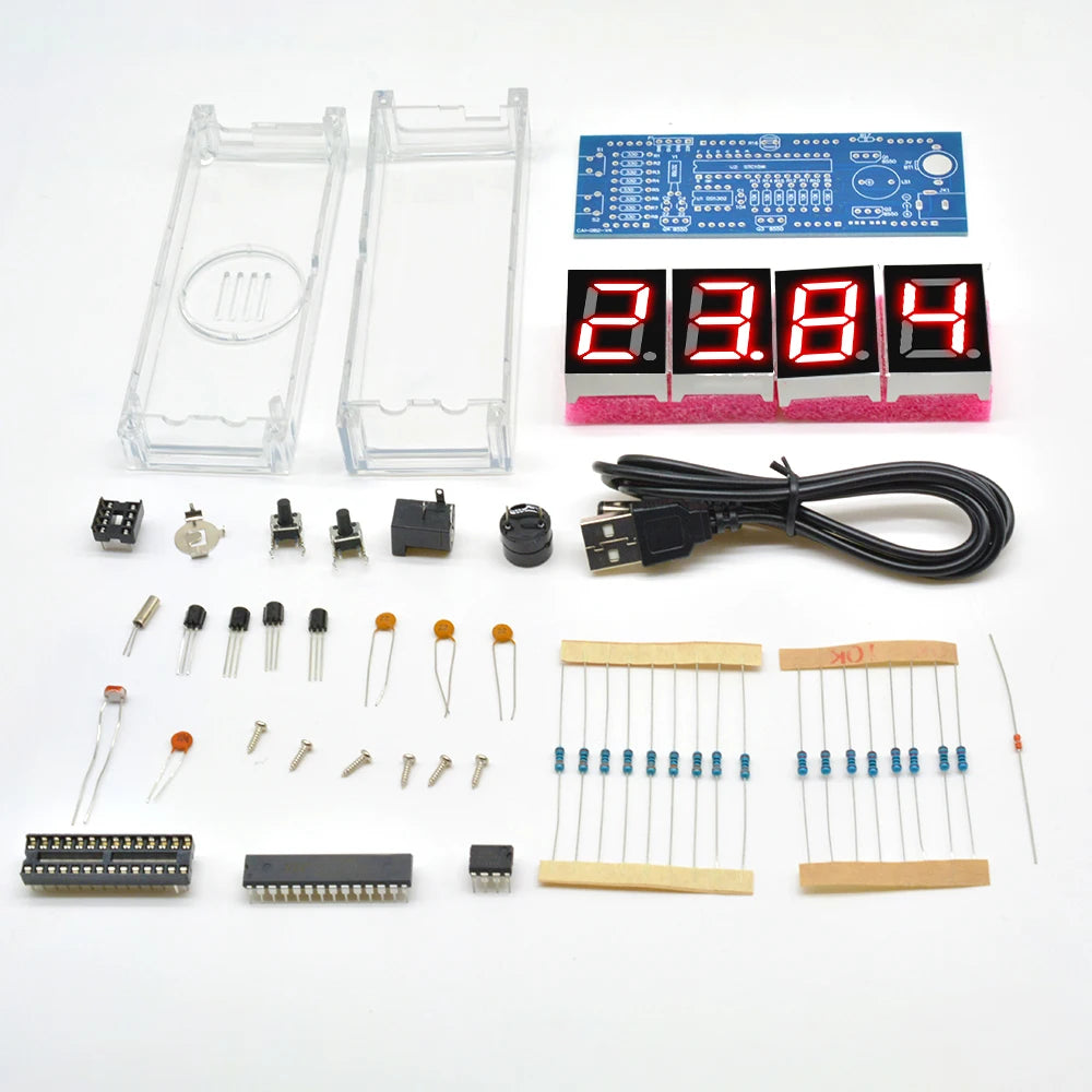 DIYMore Electronic Clock DIY KIT LED - ATSProducts