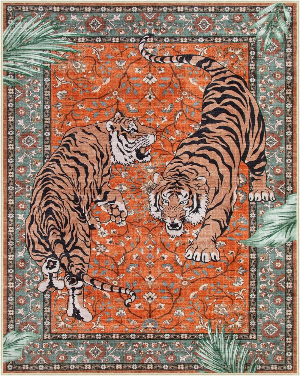 Tiger Print Area Rug - ATSProducts