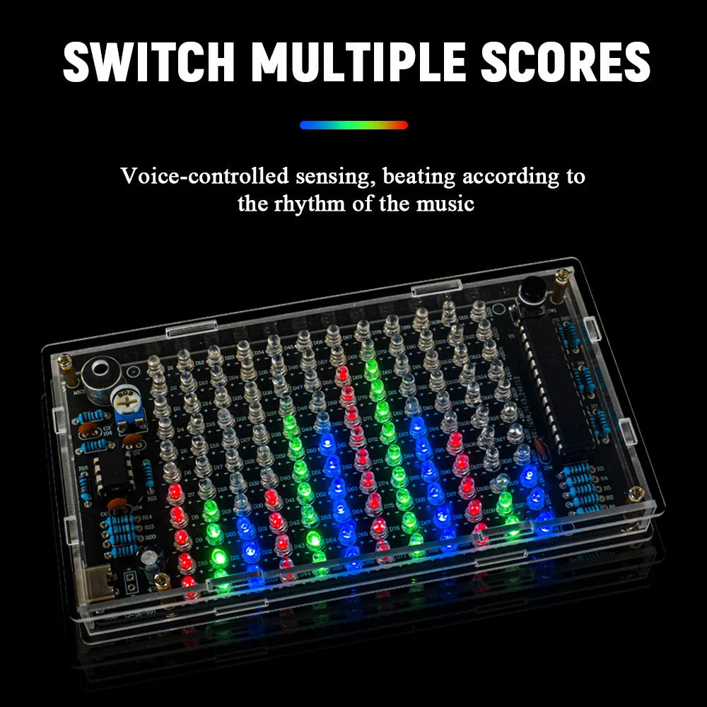 UICPAL DIY Sound Control LED Electronic Kits - ATSProducts
