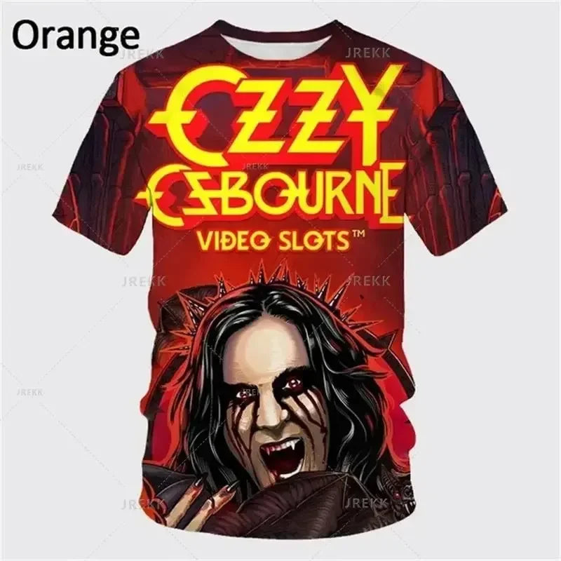 Ozzy Osbourne 3D Printed T-shirt - ATSProducts