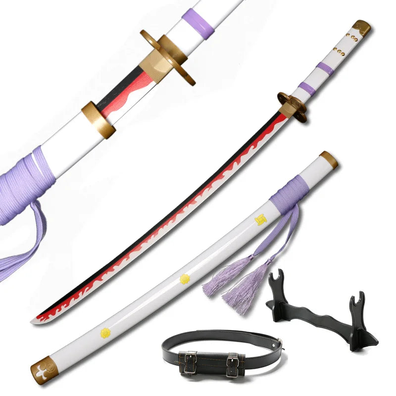Zoro Sword 80Cm/ 31.5" Anime Cosplay Wood Swords - ATSProducts