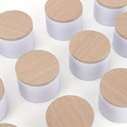 12pcs 4oz Candle Tins With Lids - ATSProducts