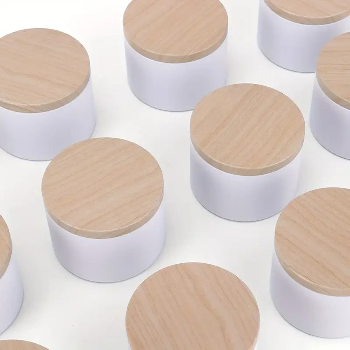 12pcs 4oz Candle Tins With Lids - ATSProducts