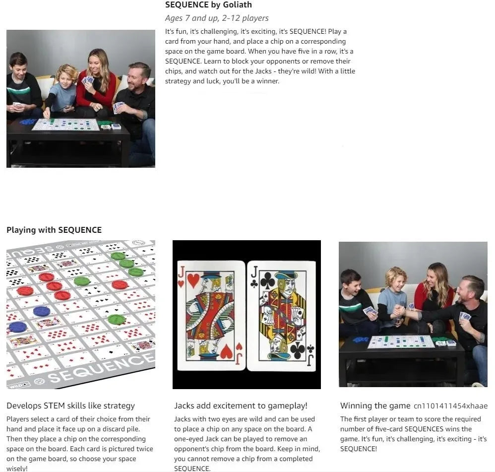 Goliath Games Sequence - ATSProducts