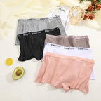 Women Cotton Panties 3PC/Set Soft Boyshort - ATSProducts