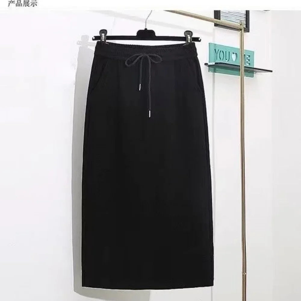 Korean Style Satin Skirt - ATSProducts