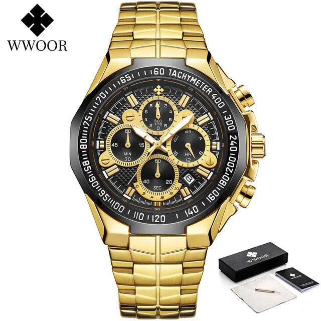 WWOOR Chronograph Wristwatch - ATSProducts