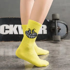 Uiushe Colorful Goofy Face Socks - ATSProducts