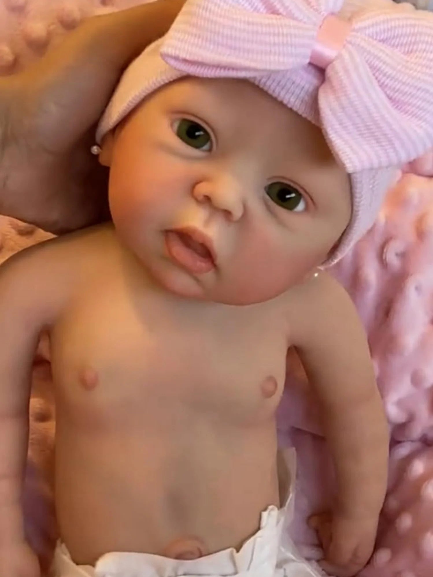 AnjoDoll 42cm Realistic Silicone Baby Doll - ATSProducts