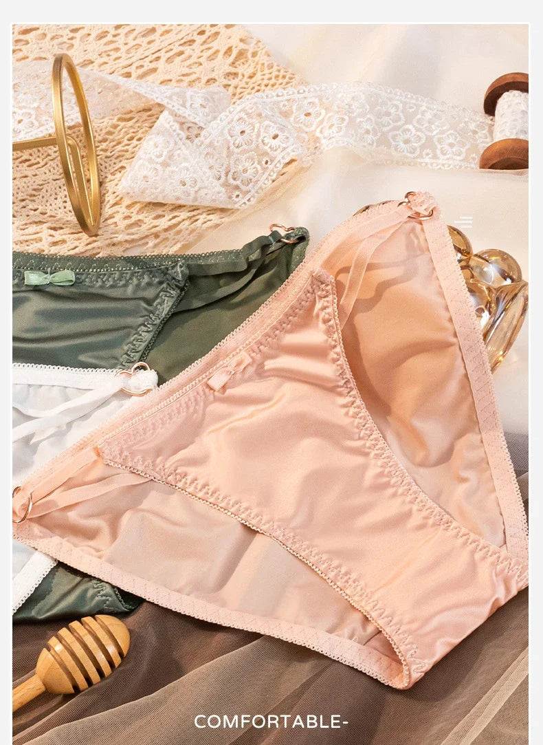 Moonbiffy Satin Low Waist Panties - ATSProducts
