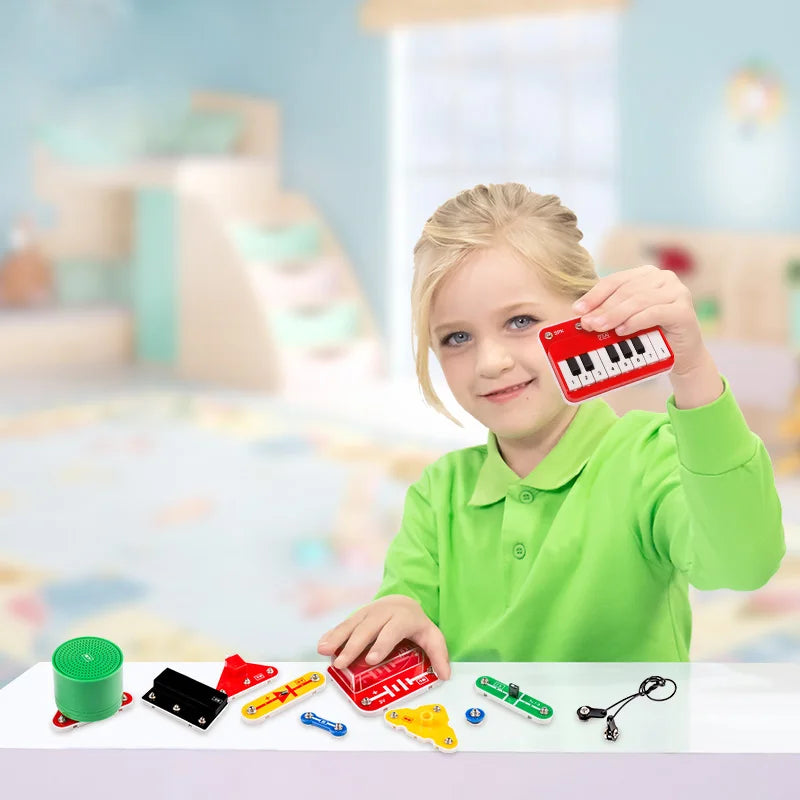Rhong Electronic Building Blocks Science Kit - ATSProducts