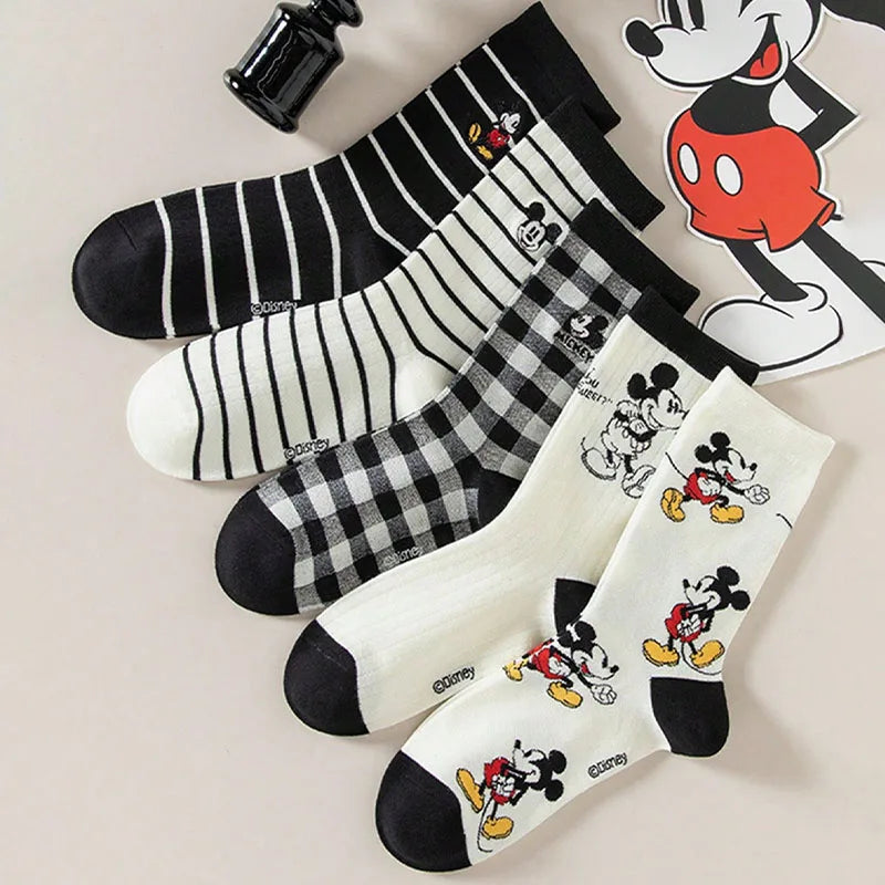 Miniso 5 Pairs of Mixed Cartoon Pattern Socks - ATSProducts