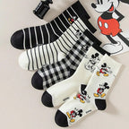 Miniso 5 Pairs of Mixed Cartoon Pattern Socks - ATSProducts
